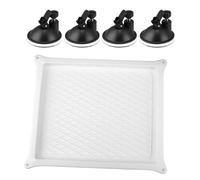 MALSSE Custodia protettiva in silicone per router anti-collisione anti-caduta da viaggio portatile impermeabile custodia protettiva rigida impermeabile accessori impermeabili, bianco