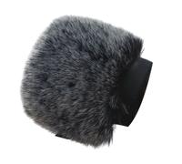 MALSSE Deadcat Slip On Microfoni Parabrezza Coperture Pelose Per Rode Go II Microfoni Riprese All'aperto Peloso Parabrezza Schiuma Protezioni Parabrezza