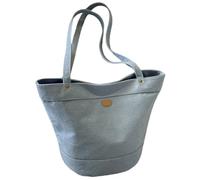 MALSSE Denims Borsa sotto le ascelle per le donne Borsa estetica Borsa da pendolarismo All-matching Semplice Ascella Grande Capacità Spalla Grande Capacità Denim Spalla Ascella Estetica Borsa Ascella