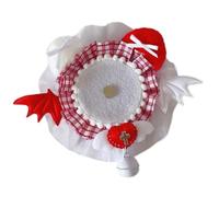 MALSSE Espositore per badge in pizzo con campanelle, fatto a mano, organizer per spille e gioielli, per gli appassionati di artigianato, Misura unica, come descritto