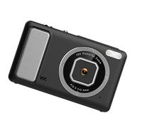 MALSSE Fotocamera digitale 4K adatta ai viaggi con sensore da 50 MP e tecnologia di stabilizzazione per scatti nitidi e dettagliati