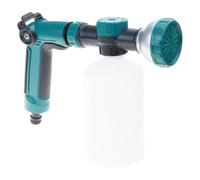 MALSSE G-un - 2 spray a pressione regolabile, con contenitore per sapone, per lavaggio auto, cura delle piante e pulizia domestica, ugello spruzzatore