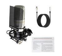 MALSSE Grande Diaframma Cardioide Microfono Scheda Audio Computer Per Chiaro Suono Capturing Studio Podcasting E Broadcasting Broadcast Microfono