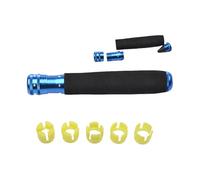 MALSSE Impugnatura comoda antiscivolo professionale per canna da pesca Cambia presa Pali in alluminio Impugnature Attrezzatura professionale Cambiamento Grip Resistente all'usura Pali in alluminio