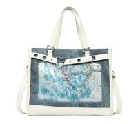 MALSSE Itabag - Borsa a tracolla in poliuretano giapponese, borsa a tracolla unica, adatta per borse individuali alla moda per spille, Blu, One Size