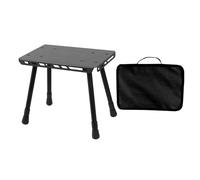 MALSSE Leghe di alluminio Pieghevole Piccola Sedia Piccolo Tavolo Per Campeggio Picnic Pratico 2 In 1 Tavolo Pieghevole Sgabello Outdoor Campeggio Outdoor Sedia Da Campeggio Scrivania