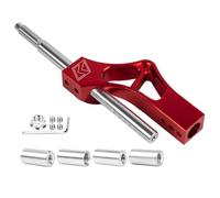 MALSSE Leva del cambio dell'automobile con design regolabile ed ergonomico, estensore del cambio manuale semplice da usare per azionamenti professionali, cambio di precisione