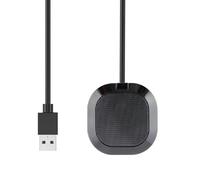 MALSSE Microfono portatile USB per computer con base antiscivolo Pickup e condensatore per webinar/videochiamate per videoconferenze chat