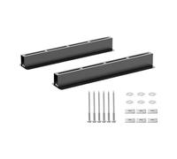 MALSSE Multifunzione Garage Scaffali In Acciaio Al Carbonio Design Regolabile Risparmio di Spazio Ripiani Resistente 2/3pcs di Stoccaggio Per Attrezzatura Da Campeggio