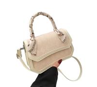 MALSSE Piccola borsa a tracolla con motivo trapuntato alla moda e borsa portatile per individui alla moda, D, One Size