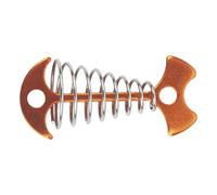 MALSSE Piolo per tenda a lisca di pesce antivento Ancore Tenditore per campeggio all'aperto Escursionismo Ancoraggi a molla durevole Tenda facile da usare