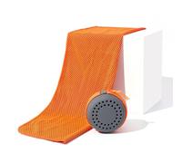 MALSSE Poliestere Sport Asciugamano di Raffreddamento Con Scatola Esercizio Rapido Allenamento Texture Silicone Per Allenamenti