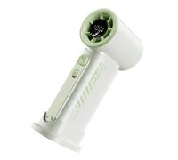 MALSSE Portatile Display Digitale Ventilatore di Raffreddamento Regolabile 3600mAh USB Viaggi Ufficio Esterno Per Viaggi Ventilatore Palmare Con Display