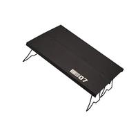 MALSSE Portatile Outdoor Tavolino Pieghevole Tavolo Escursionismo Zaino In Lega di Alluminio Texture Per Campeggio Spiaggia Zaino Multifunzionale Outdoor