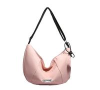 MALSSE Pratica borsa a tracolla in tela di grande capacità borsa a tracolla borsa a tracolla perfetta per gite casual borsa a tracolla, A, One Size