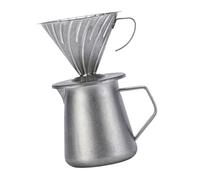 MALSSE Pratico filtro da caffè Server e gocciolatore Manuale Versare Sopra Espresso Strumento Mano Drip Coffee Filter