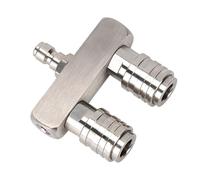 MALSSE Punte per idropulitrice 2 in 1 punte per ugelli per idropulitrice con connettore rapido da 1/4 di pollice doppio