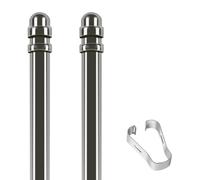 MALSSE Punte per penna in lega per S7+NOTE10 20 S22 S23U pennino a punta fine design a sfera per prendere appunti pennini da disegno