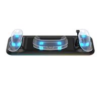 MALSSE Realtà Virtuale Stand Cuffie Dock di Ricarica LED Realtà Virtuale Display Stand Accessori Per 3 Cuffie Controller Illuminazione LED Rack Controller Soluzione