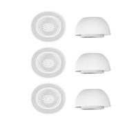 MALSSE Riduzione del rumore Cuscinetti Per Buds 3Pro Tappi Per Le Orecchie 1 Paio Di Morbido Silicone Auricolari Punte Accessori Auricolari Confortevole Punta Dell'orecchio