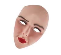 MALSSE Riutilizzabili lavabili Full Face Covers Costume Accessorio Silicone Texture Per Feste a Tema Escape Room E Festival Copertura Del Viso Del Silicone Per Le Esibizioni Di Fase