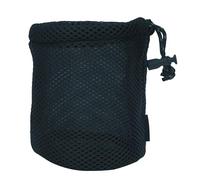 MALSSE Sacchetto di immagazzinaggio di pentole da campeggio all'aperto sacchetto di immagazzinaggio della maglia di nylon nero sacchi di cose da viaggio con coulisse picnic pentole sacchetto di