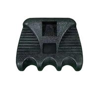 MALSSE Scaffale salvaspazio per stecca da biliardo con vassoio per gessetti, piccolo portatile, base di tipo pesante, per sale giochi, organizer salvaspazio per bastoni