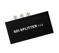 MALSSE SDHD3G Splitter 1 In E 2 Out Supporta 1080P 3G BNC Distribuzione Per Trasmissione Sicurezza Splitter ABS Housing