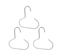 MALSSE Set di 3 cappellini da baseball con ganci protettivi multiuso organizer per sciarpe, asciugamani, accessori antipolvere per riporre cappelli
