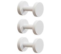 MALSSE Set di 5 ganci per porta, design di grande capacità, accessori per appendere accappatoi in luffa, cappotti, cappelli in bagno o all'interno della doccia. Gancio decorativo