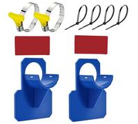 MALSSE Staffe per tubi flessibili per piscina con nastro e fascetta per cavi per supporto per tubo da nuoto sopra il suolo Supporto per tubo dell'acqua per tubo da nuoto