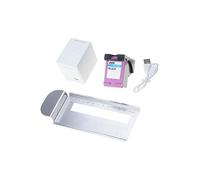 MALSSE Stampante per alimenti a getto d'inchiostro caricata USB portatile per personalizzare i disegni sulle torte della schiuma del biscotto Bevande della penna della stampa della stampante