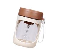 MALSSE Tazza portatile per mescolare il caffè per viaggi, ufficio e uso domestico, materiali per PC, a prova di perdite, miscelatore automatico per bevande calde da campeggio