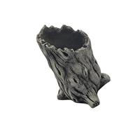 MALSSE Vasi da fiori artificiali in legno naturale vasi da fiori secchi rustici ceppi fioriera disposizione per decorazioni domestiche legno simulato