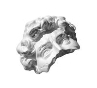 MALSSE Versatile anello aperto accessorio versatile scultura anelli ornamento con dimensioni regolabili per una vestibilità distintiva elegante fascia, Misura unica, come descritto, come descritto