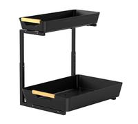 MALSSE Versatile mensola estraibile per armadio con robusti cestini e supporti per accessori per la casa forniture da cucina per organizzare organizzatori di disordine della cucina