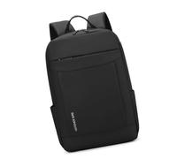 MALSSE Zaino di grande capacità con spallacci regolabili Zaino per computer resistente all'acqua con custodia per laptop Casual Outdoor Daypack, Nero