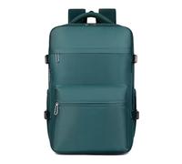 MALSSE Zaino organizzato con scomparti staccabili per design a camera d'aria Custodia imbottita per laptop Soluzione per bagagli impermeabile Zaino espandibile, Blu