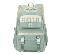 MALSSE Zaino per adolescenti alla moda con tessuto Oxford resistente all'acqua Shcool borsa zaino per studenti universitari per avventure quotidiane zaino da viaggio, Blu
