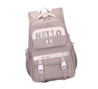 MALSSE Zaino per adolescenti alla moda con tessuto Oxford resistente all'acqua Shcool borsa zaino per studenti universitari per avventure quotidiane zaino da viaggio, Viola