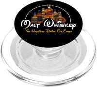 Malt Whiskey - The Happiest Drink On Earth - Parodia PopSockets PopGrip per MagSafe