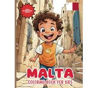Malta Coloring Book For Kids: With Interesting Facts