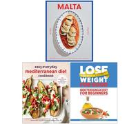 Malta Mediterranean Recipes From The Islands, Easy Everyday Mediterranean Diet Cookbook & Mediterranean Diet For Beginners 3 Books Collection Set