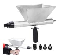 Malta per mortaio elettrico | Strumento pant per Malta | Stuccatore per lega resistente con 4 ugelli, strumento elettrico per decorazioni domestiche, pareti, paviment