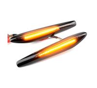 MALTAY Indicatori Di Direzione Dinamici Nello Specchietto Luci Posizione Laterali Dinamiche A LED Indicatori Direzione, Frecce, Per Alfa Per Romeo, Per Sportwagon, Per Boera Per Spider(Nero)