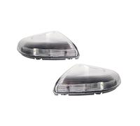 MALTAY Indicatori Di Direzione Dinamici Nello Specchietto Per Dodge Per Ram Specchietto Retrovisore Anteriore Indicatori Direzione Luce Pozzanghera Gruppo Luci Posizione Laterali LED(2PC R L)