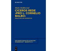 Malte Helfberend Ciceros Rede ›Pro L. Cornelio Balbo‹ (Copertina rigida)