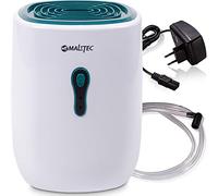 MalTec Deumidificatore DH-800 | 800 ml | Deumidificatore portatile contro umidità, sporco e muffa, per camera da letto, bagno, cantina, armadio, ufficio, garage