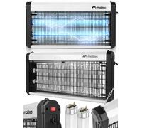 MalTec Insetticida Elettrico MasterKiller30W UV Zanzariera Insetti Lampada