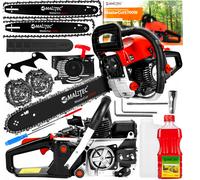 MalTec Motosega A Benzina 5,7CV Grande Set, Forte, Sega